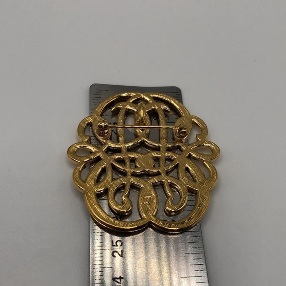 LOT Bundle of Two Gold-tone Pins Pendant - Picture 4 of 6